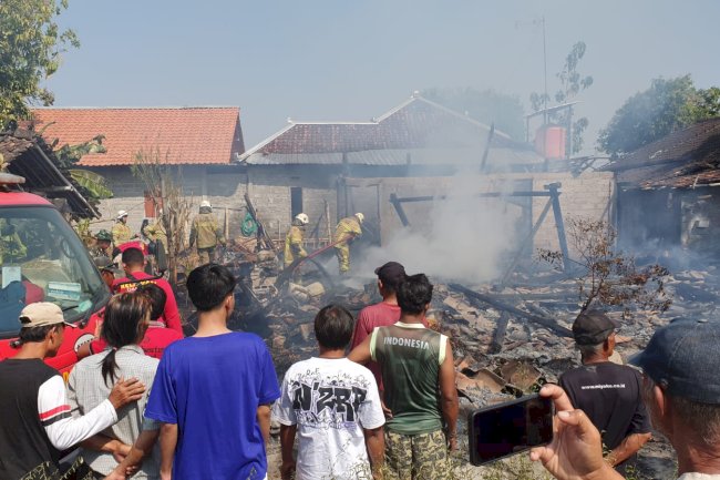 Rumah di Desa Burikan Hangus di Lalap Si Jago Merah, Akibat Konsleting Listrik