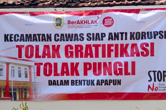 KECAMATAN CAWAS SIAP ANTI KORUPSI