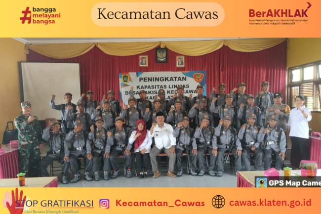 Peningkatan Kapasitas Linmas di Desa Pakisan