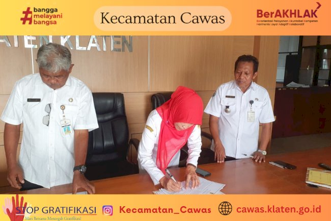 Penandatanganan Pakta Integritas 