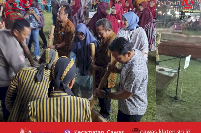 Kemeriahan Gejog Lesung di Desa Tirtomarto