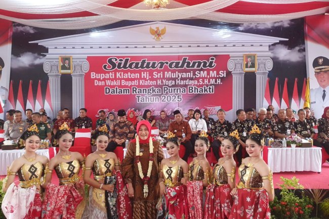 Jelang Akhir Jabatan, Bupati Klaten Sri Mulyani Pamitan ke Daerah