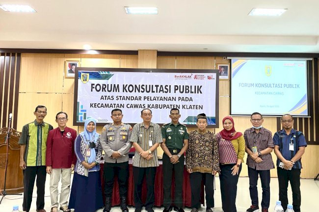 Forum Konsultasi Publik Kecamatan Cawas Tahun 2025