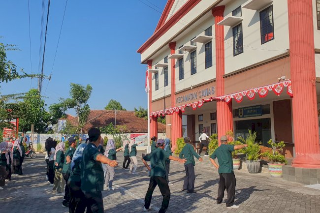Awali hari Kerja Dengan Senam Pagi