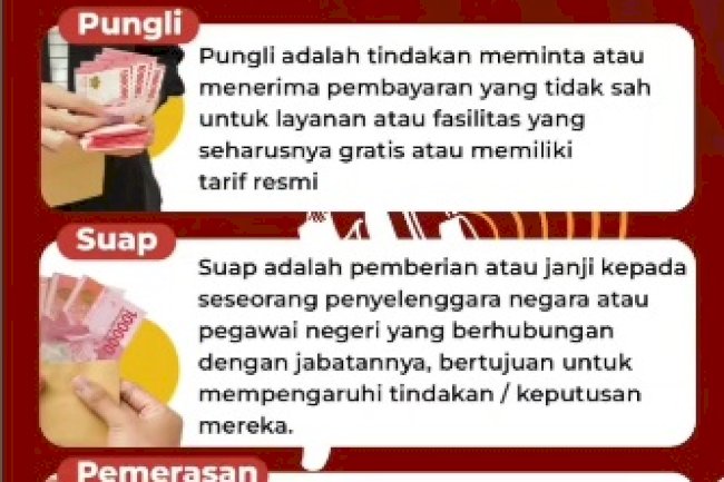 Bersama kita ciptakan Klaten bersih, jujur, adil dan bebas korupsi