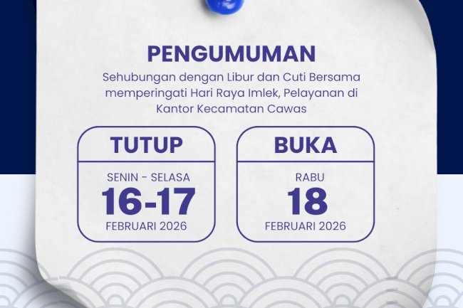 Pengumuman Libur dan Cuti Bersama