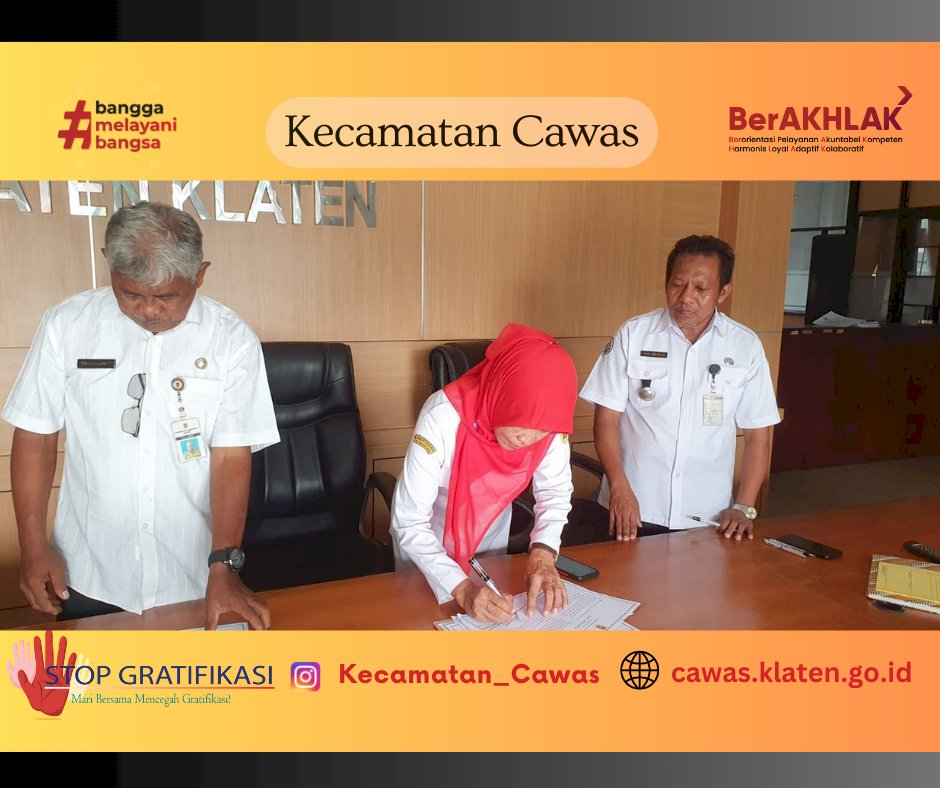 Penandatanganan Pakta Integritas