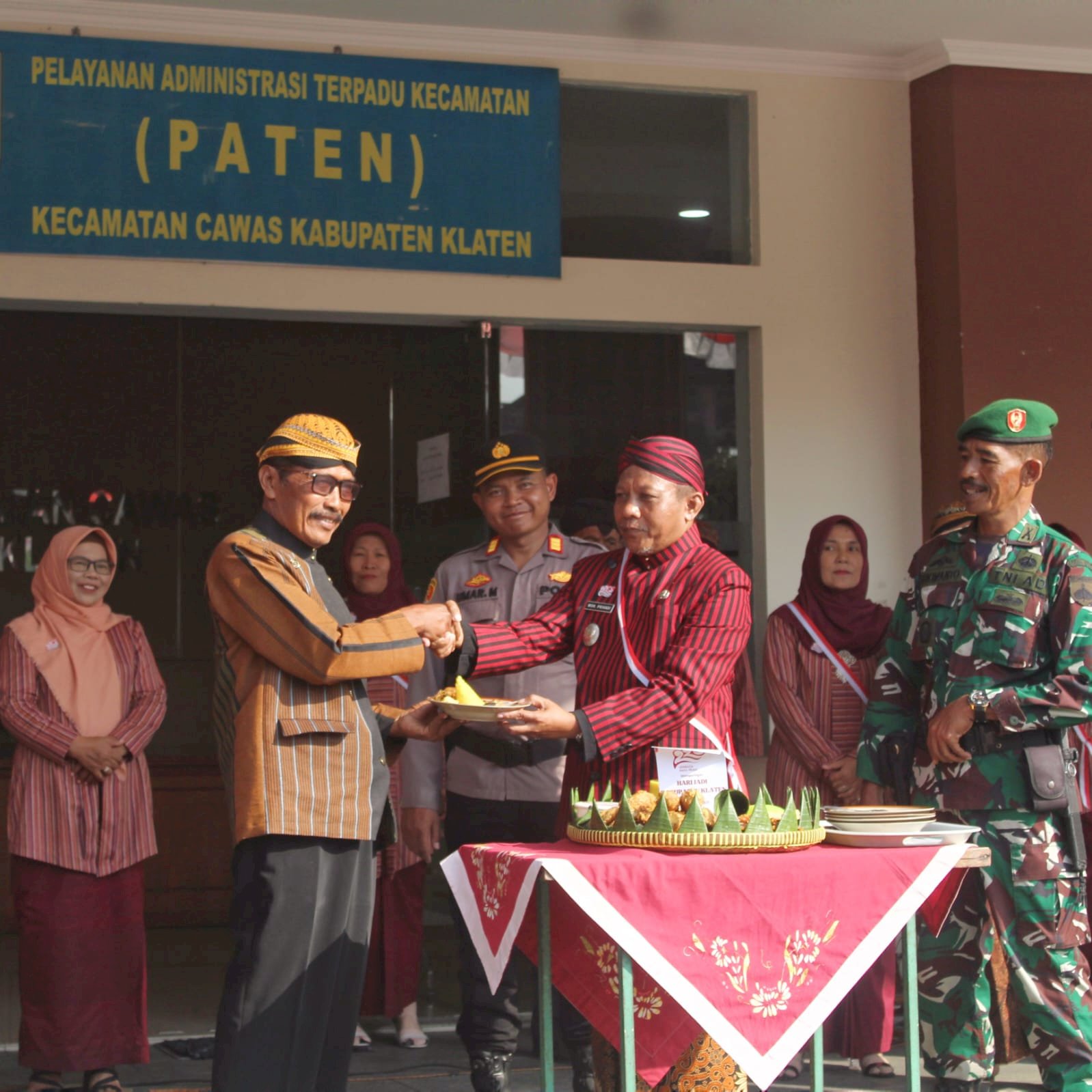 Upacara Hari Jadi Kebupaten Klaten Ke - 220