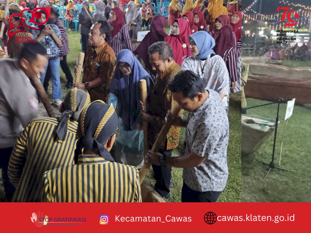 Kemeriahan Gejog Lesung di Desa Tirtomarto