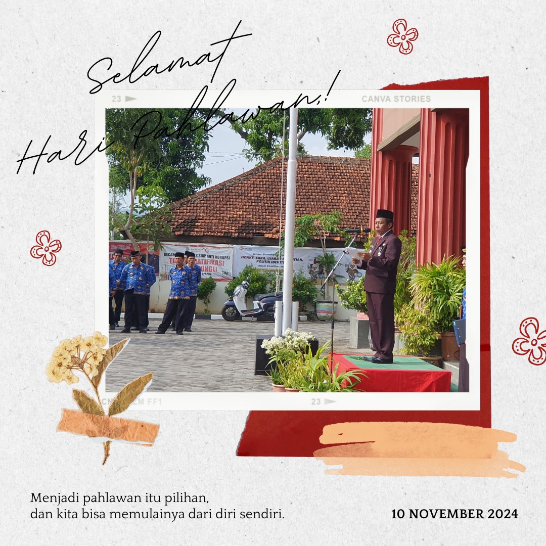 SELAMAT PEMPERINGATI HARI PAHLAWAN 10 NOVEMBER 2024