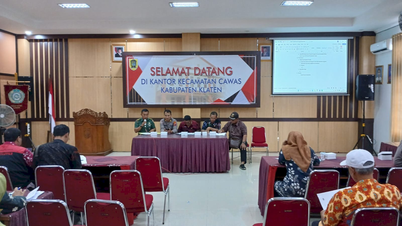 Rapat Panitia HUT RI KE-80 dan Hari Jadi Kabupaten Klaten KE-221