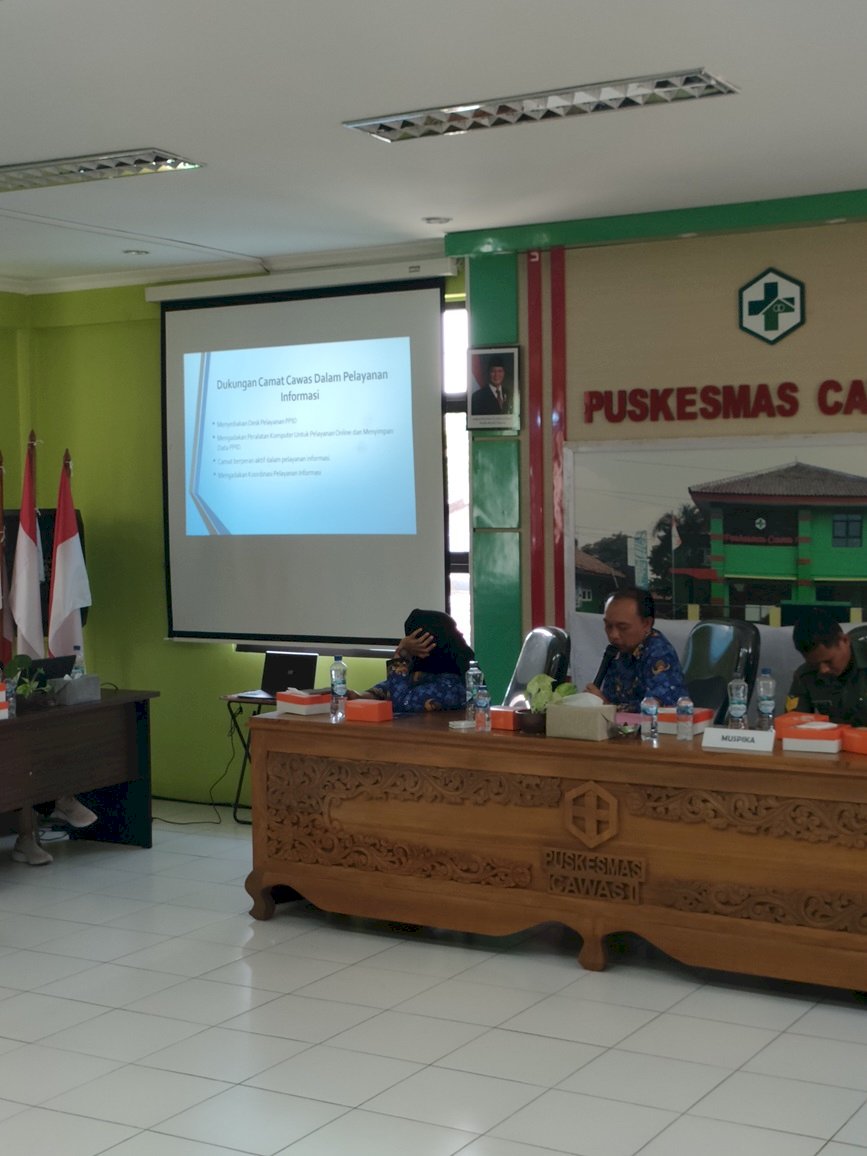 Sosialisasi PPID Kecamatan Cawas