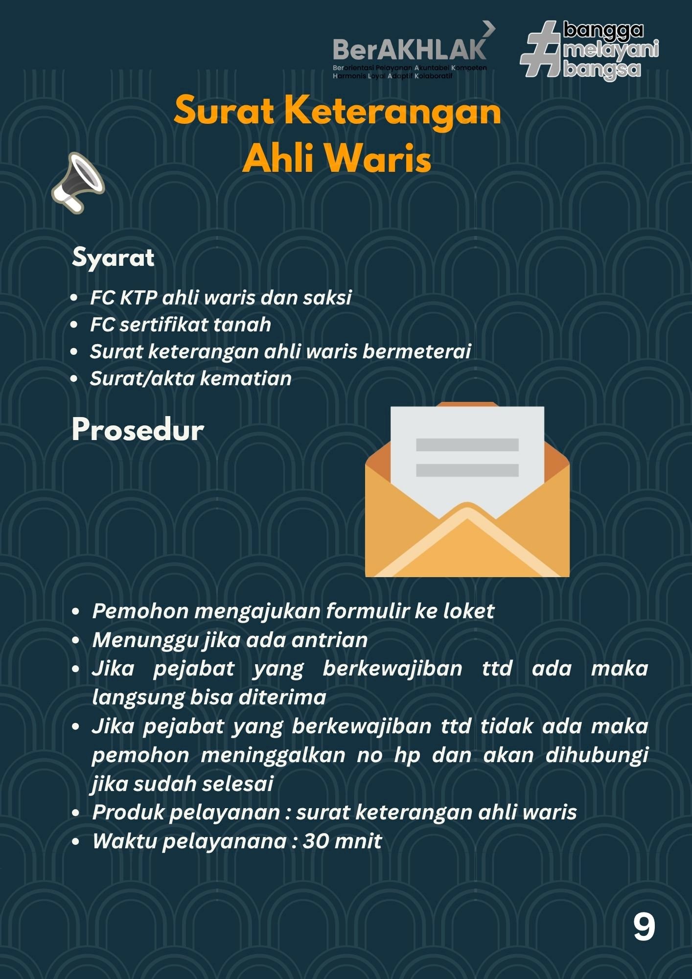 Standar Pelayanan Kecamatan Cawas