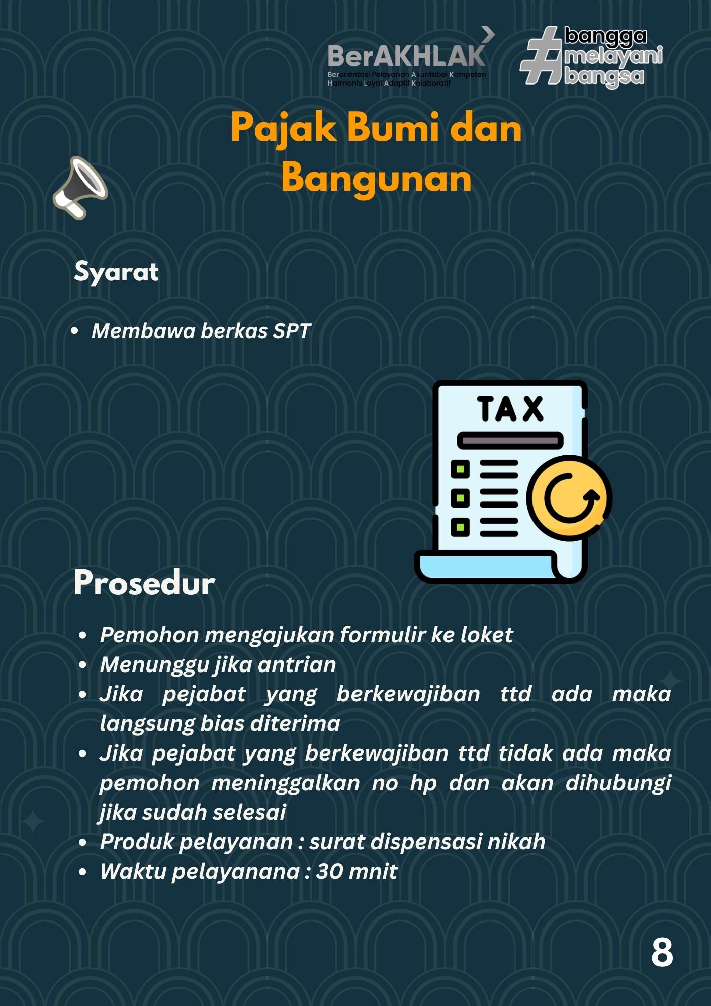 Standar Pelayanan Kecamatan Cawas