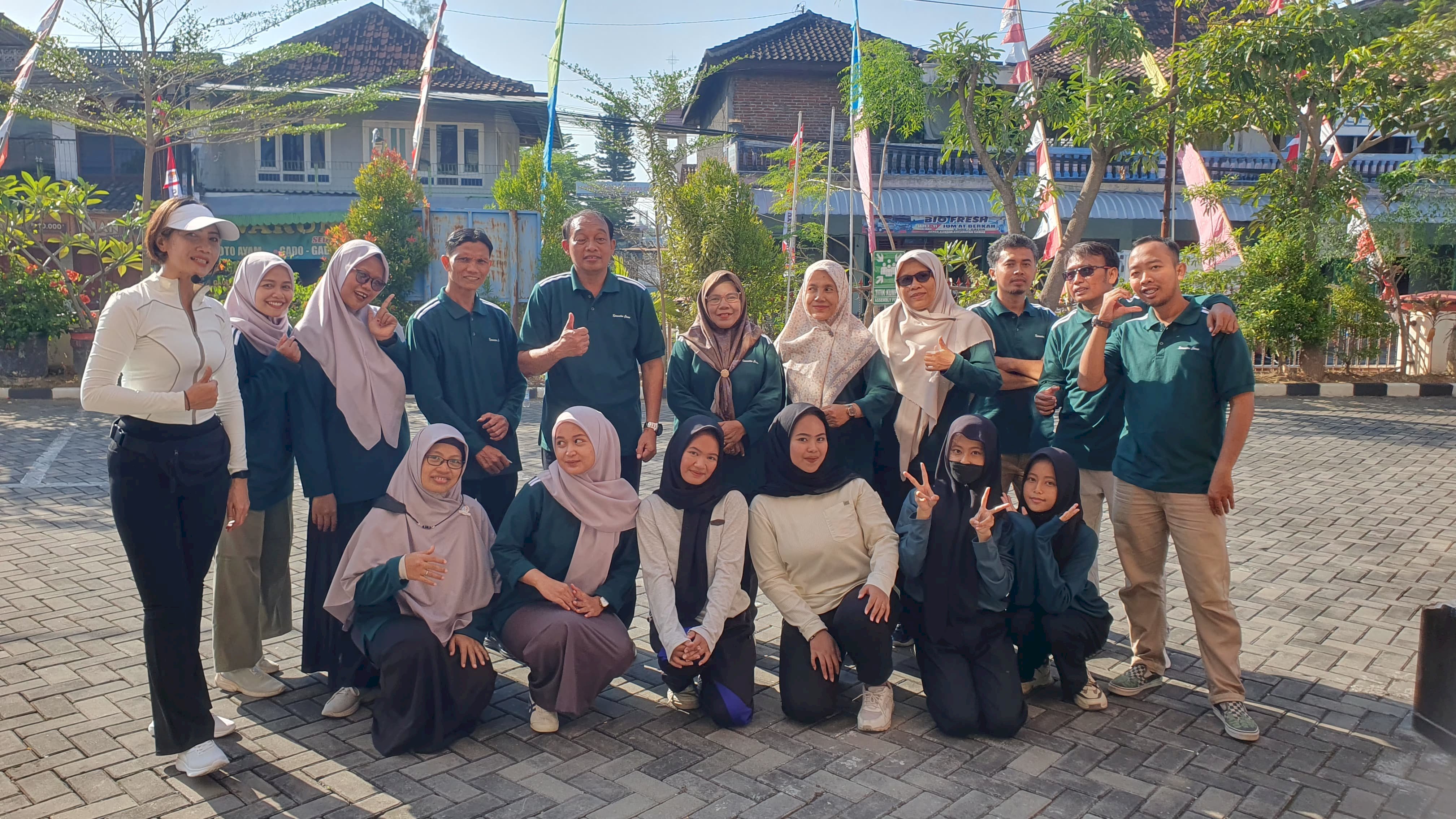 Awali hari Kerja Dengan Senam Pagi