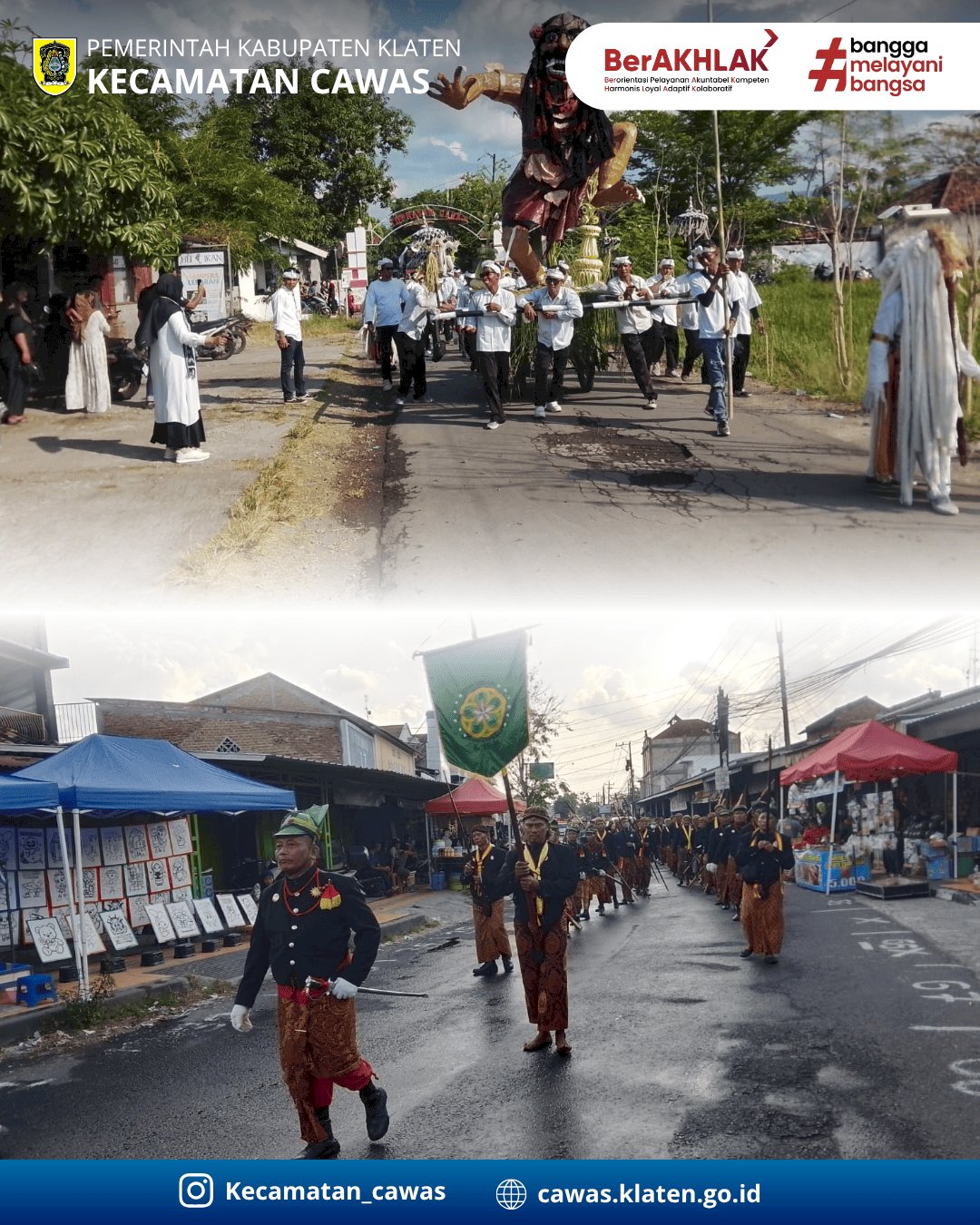 Grebeg Pasar Masaran ke-11 Kecamatan Cawas