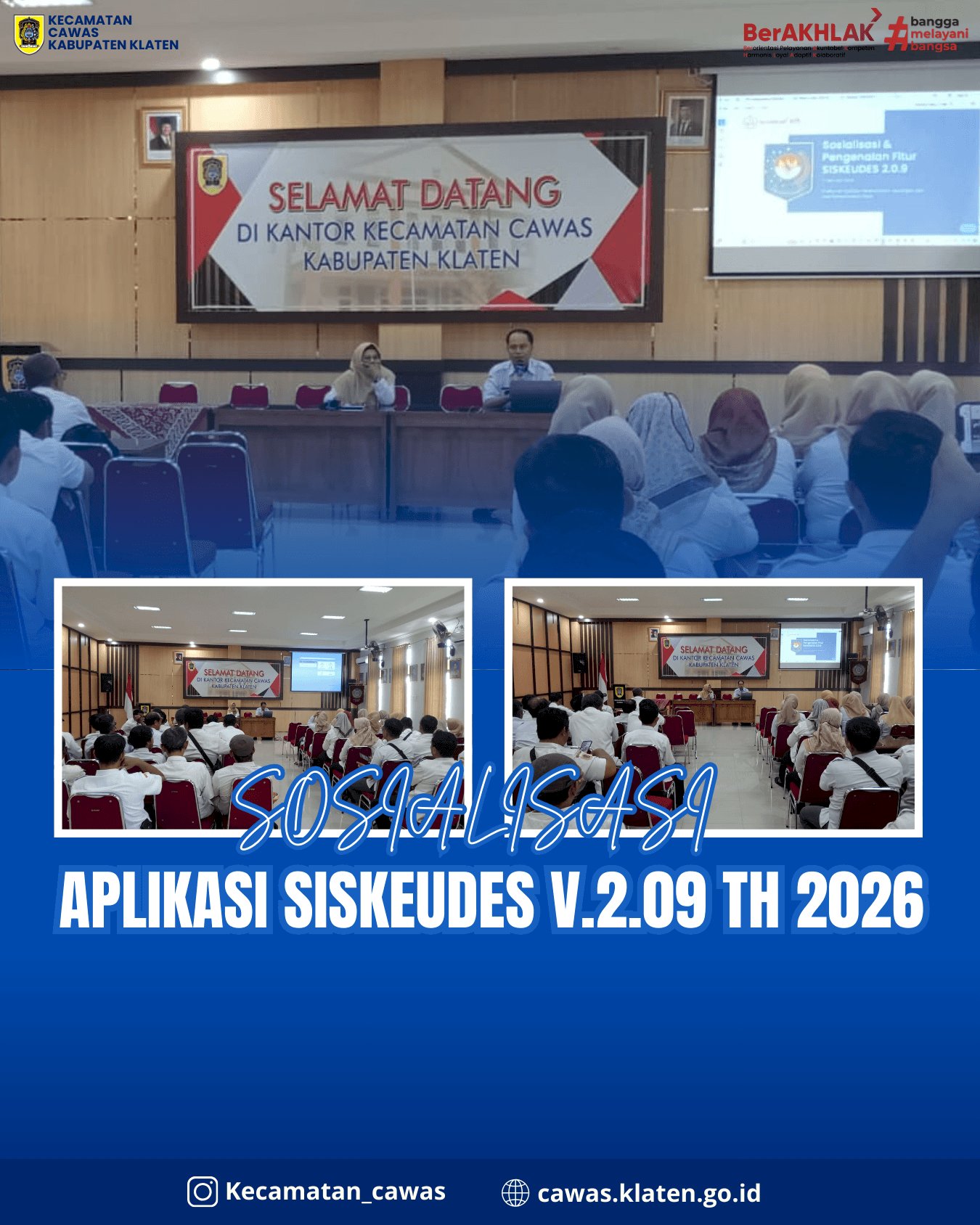 Sosialisasi Aplikasi Siskeudes V.2.0.9 Tahun 2026 