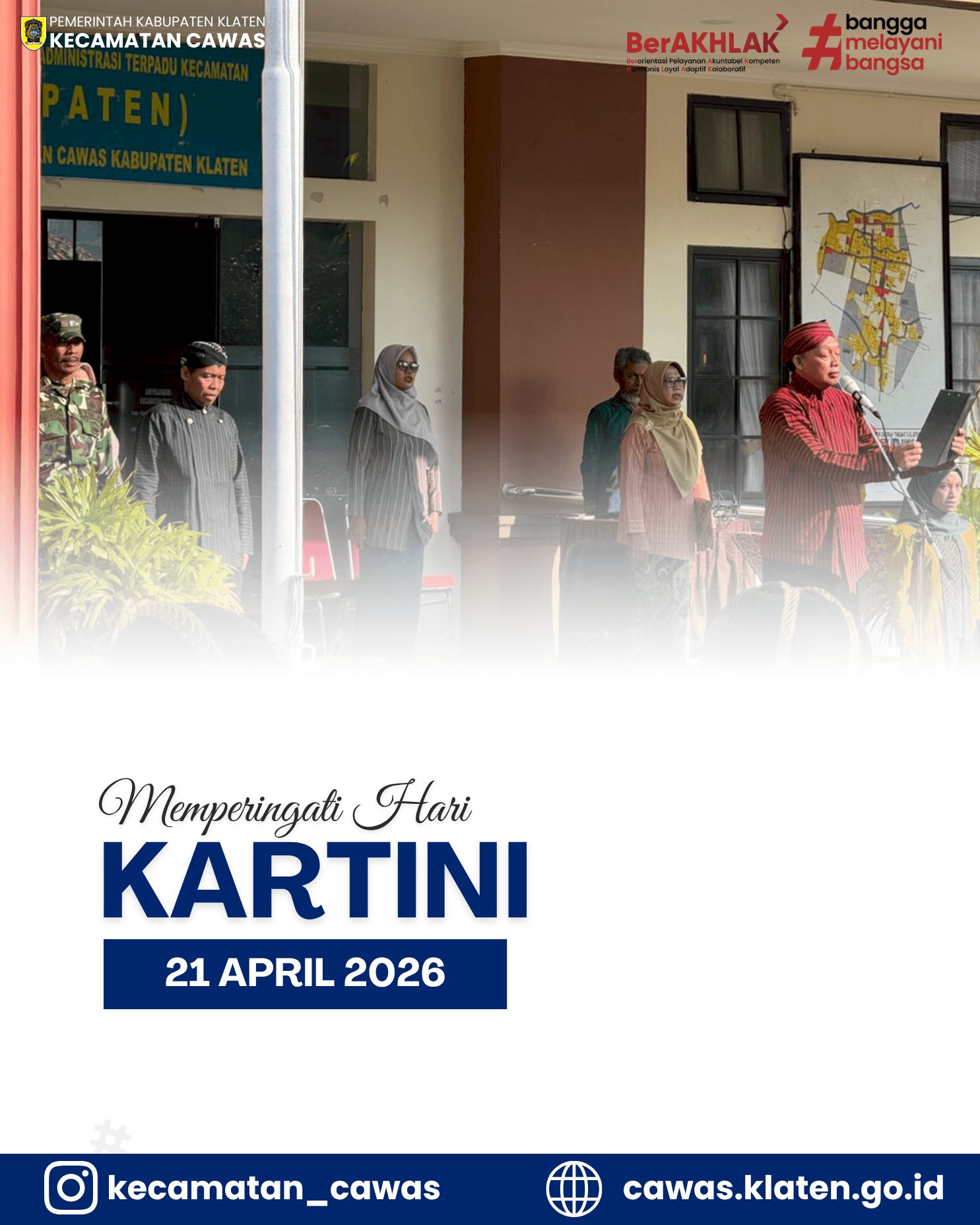 UPACARA MEMPERINGATI HARI KARTINI
