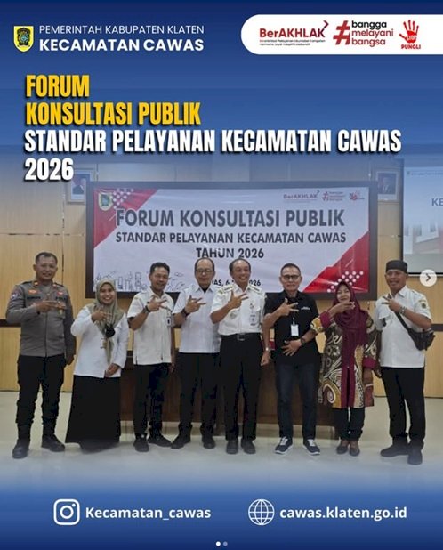 FORUM KOMUNIKASI PUBLIK KECAMATAN CAWAS TAHUN 2026