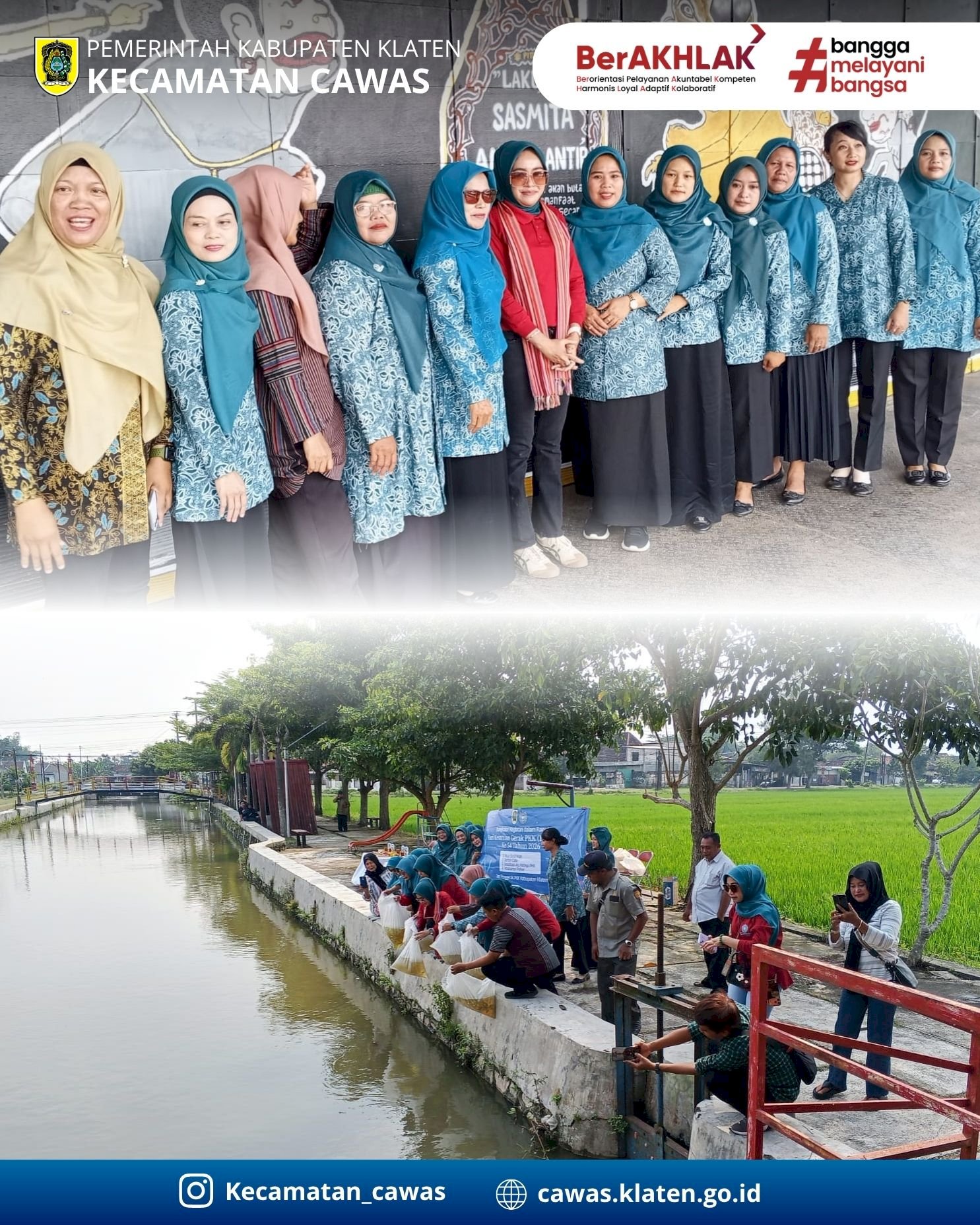 TEBAR BENIH IKAN NILA DI SUNGAI WIDORO, MLESE